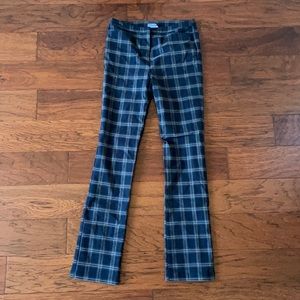 Black Plaid Pants ASOS
